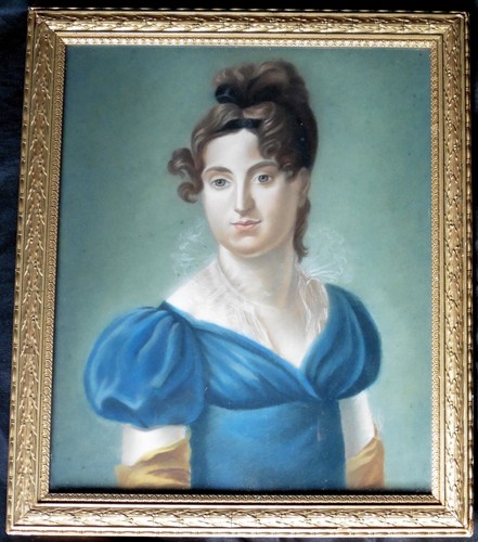 Portrait une jeune - portrait, d'une