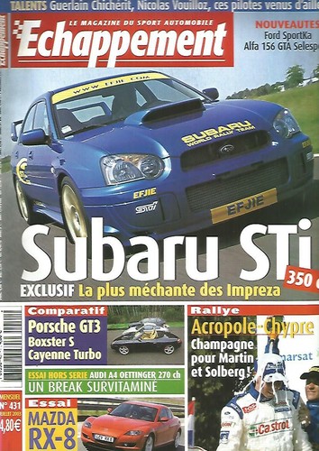 Echappement 431 subaru sti - n°431,