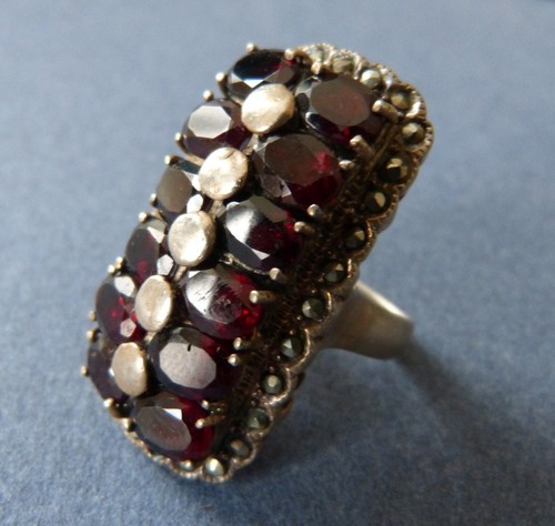 Grosse bague argent massif - grosse,