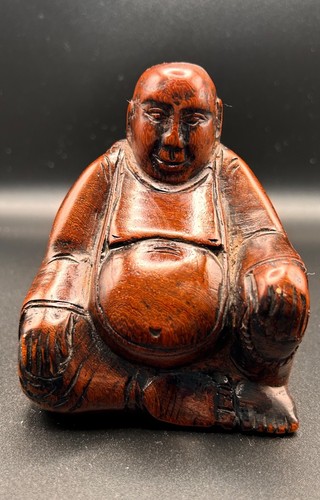 Bouddha bois vintage - bouddha, en