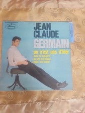 JEAN-CLAUDE GERMAIN HALLYDAY RARE DISQUE 45T EP BIEM FRANCE LANGUETTE EXCEL