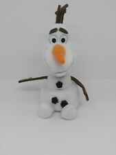 Disney Frozen 1 Movie OLAF Plush Doll Figure Snowman Snowflakes Vintage