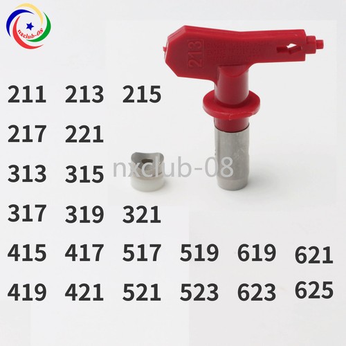 Airless spray gun - spray, nozzle