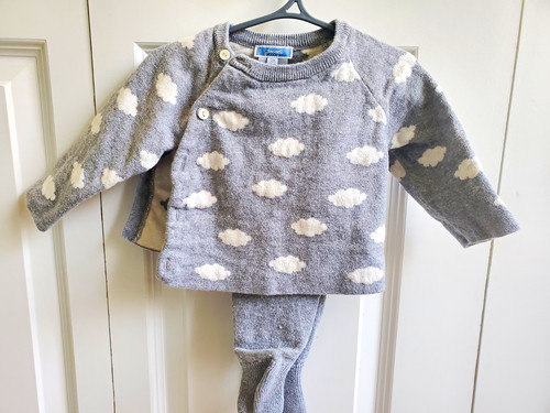 Jacadi paris 12m - 2pc, knit