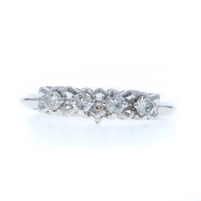 Or Blanc Diamant Vintage