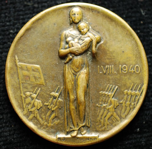 Suisse médaille 1940 - suisse,