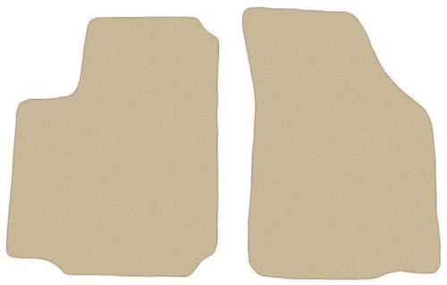 Beige velour avant tapis de - velour,,