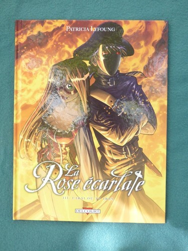 Rose ecarlate tome - rose,