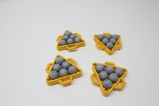 playmobil cannonball crate x4