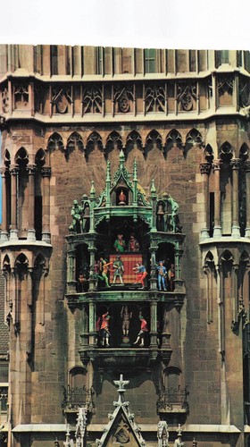 Allemagne munich glockenspiel - allemagne,