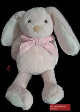 LC /Peluche Doudou Lapin Rose Avec Noeud Papillon Atmosphera For Kids Ttbe 35 Cm