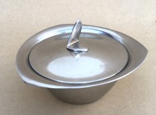 Ancien sucrier inox BOUILLET