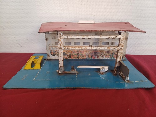 Jouet ancien garage pliable - jouet,