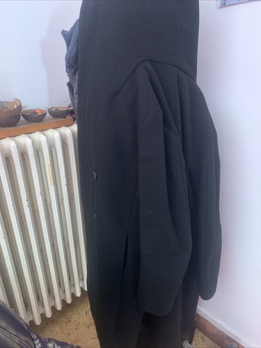 Manteau zara noir capuche - noir,