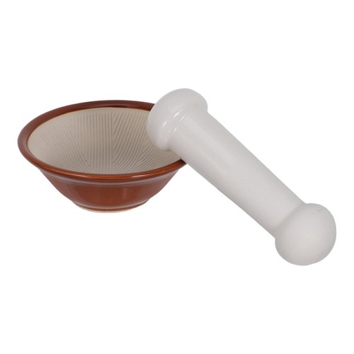Suribachi ceramic grinder bowl - ceramic,