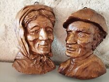 SCULPTURES SUR BOIS, COUPLE DE