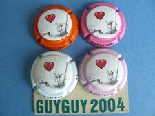 capsule de champagne GOUTORBE HENRI  SAINT VALENTIN ROSE    NEW