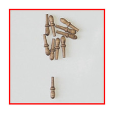 MANTUA 32690 cheville 10mm  10pcs Modélisme Naval Bateau accastillage maquette
