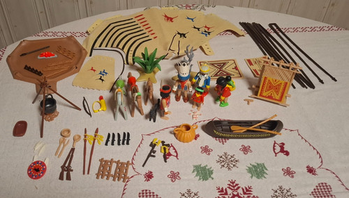 Playmobil western tribu - :,