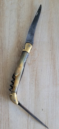 Ancien couteau pliant laguiole - ancien,