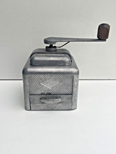 Moulin à café vintage Moulux en alu Made in France, déco rétro ou collection