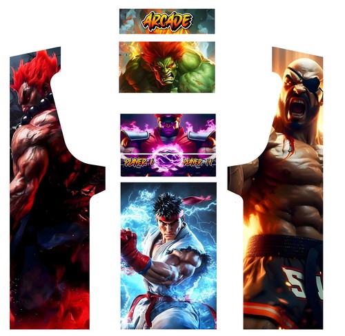 Stickers street fighter - , pour