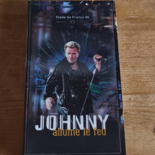 Johnny hallyday vhs concert - johnny,