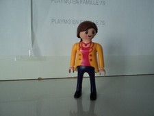 PLAYMOBIL vintage city life town femme maison contemporaine 3965 de 2001