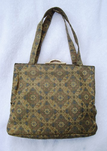 Small vintage printed fabric - printed,