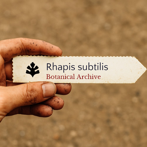 Rhapis subtilis thai lady - |,