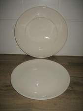 2 Plat de Service Rond en