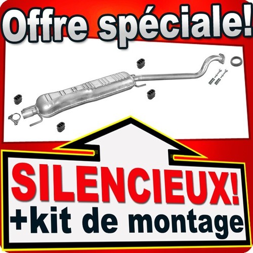 Silencieux intermédiaire pour - silencieux,