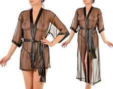 KIMONO FAB EUROPE S M L XL XXL XXXL DESHABILLE NEUF LINGERIE SEXY FEMME PEIGNOIR
