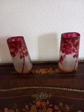 Magnifique paire de vase en