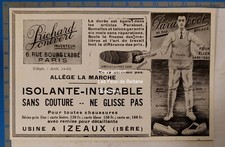 Publicité PARABOOT Richard Pontvert IZEAUX  1930 advert