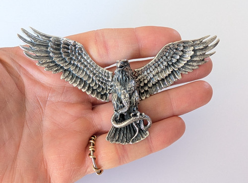 Pendentif grand aigle - pendentif,