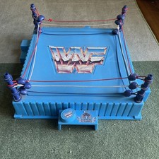 WWF WrestleMania Ring Blue