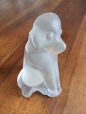 + Chien en verre ou cristal