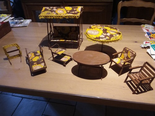 Mobilier jardin ancien - jardin,