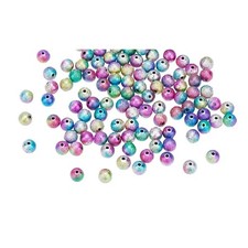PERLES ACRYLIQUES : 25  rondes