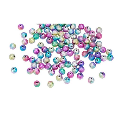 Perles acryliques rondes - acryliques,