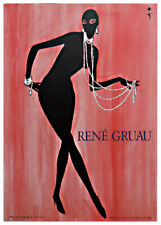 Affiche de René GRUAU - Musidora, 1953.
