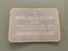 Autocollant 1er Prix de la Sécurité Simca 1100 Spécial