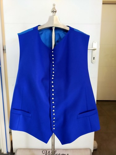 Gilet arme bleu taille - gilet,