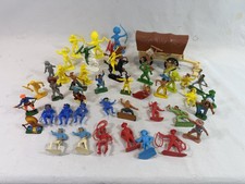 Lot figurines Far West années