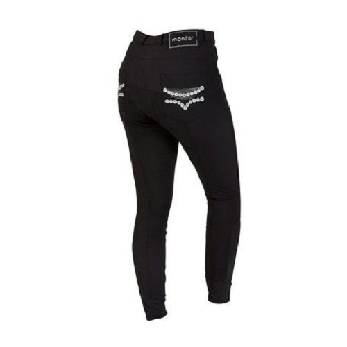 Women breeches full black with