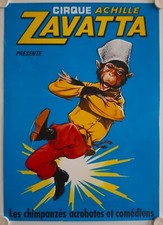 Affiche cirque achille zavatta - achille,