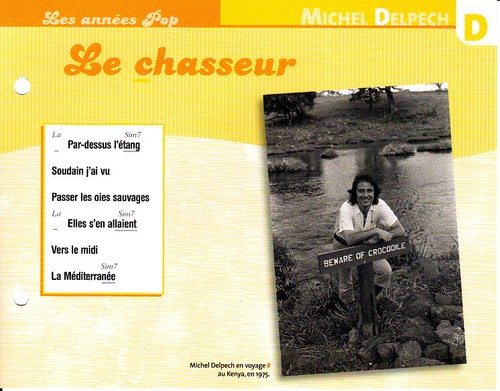 Michel delpech fiche plaisir - michel,