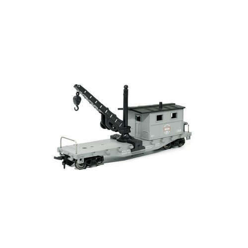 Wagon plat avec grue 87 - avec,