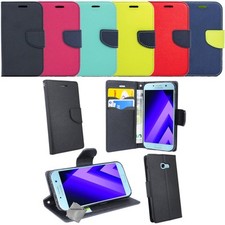 Housse etui coque portefeuille pour Samsung Galaxy A5 (2017) + film ecran